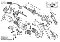 Bosch 0 601 213 742 GEB 1000 CE Electro-Brush GEB1000CE Spare Parts